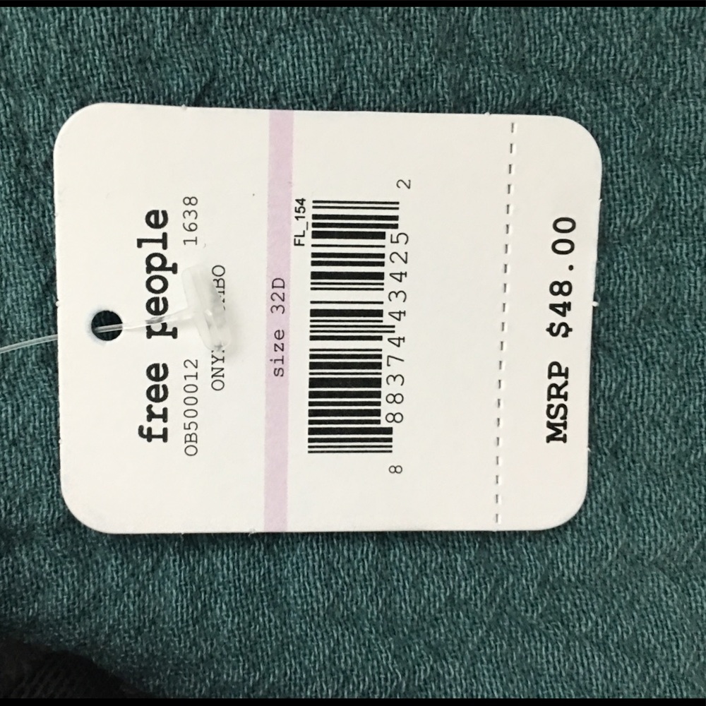 Free People NWT Daydreamer bra in onyx 32 D B 34 A - Picture 12 of 14